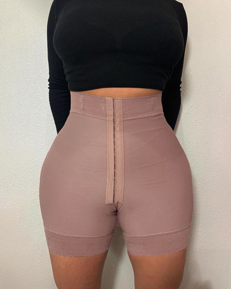 Shapshe® High Compression Garment Butt Lifter Panties 3 Hook and Eye Shaping Shorts
