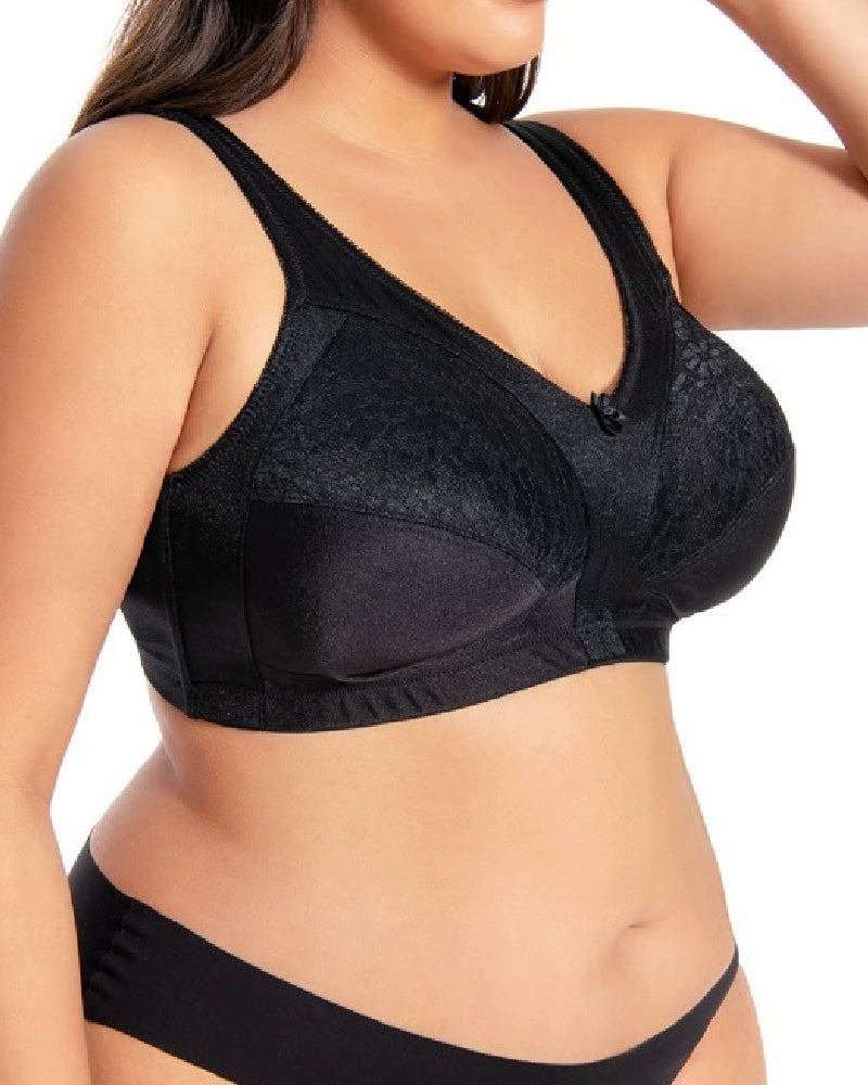 Women's Smooth No Pad Minimizer Underwear Wireless Large Size Bra