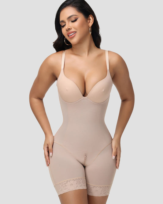 Shapshe® Sexy Nippel Bra Tummy Control Shapwear Bodysuit For Women
