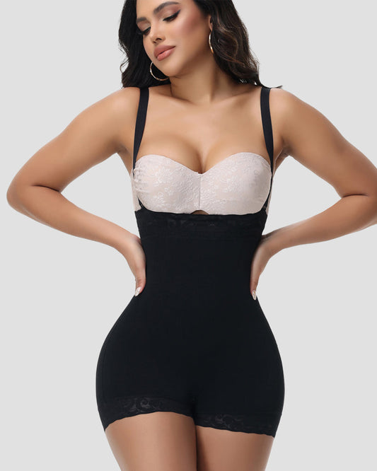Shapshe® Fajas Colombianas High Waist Seamless Butt Lift Shaping Shorts With Adjustable Strap