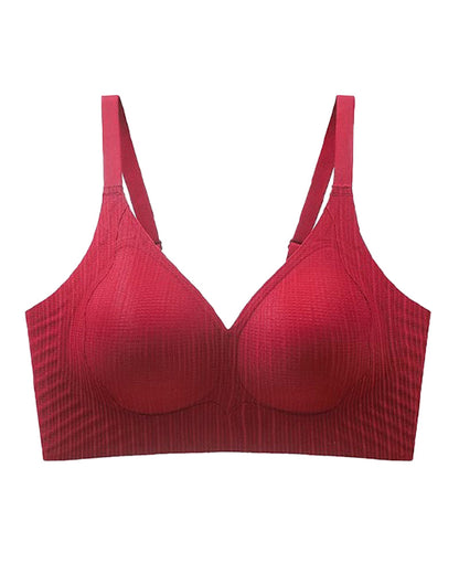 Women's Thin Seamless Teardrop Breathable Push up Bra