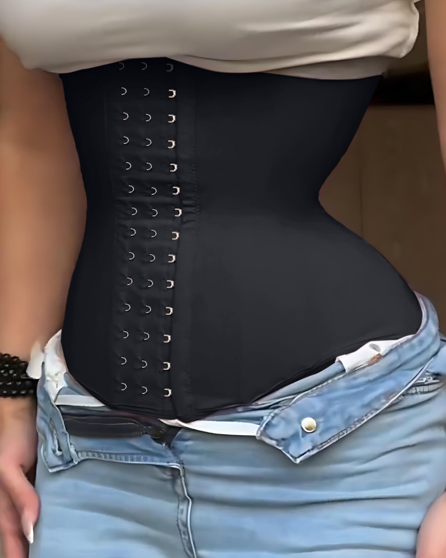 Fajas Colombianas Steel Bone Abdominal Compression Waist Trainer