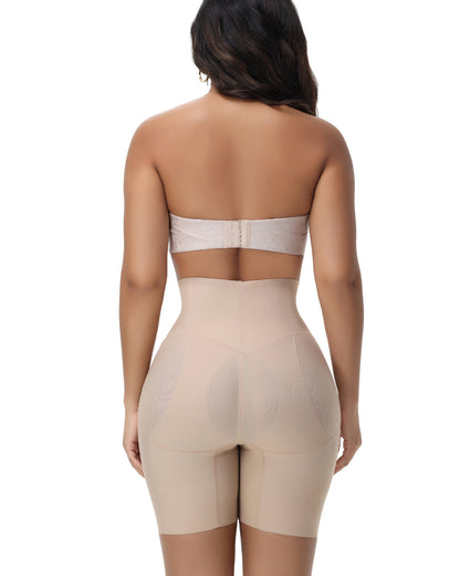 High Waisted Seamless Tummy Control Butt Lifting Shaping Shorts Thigh Slimmer (Pre-Sale)