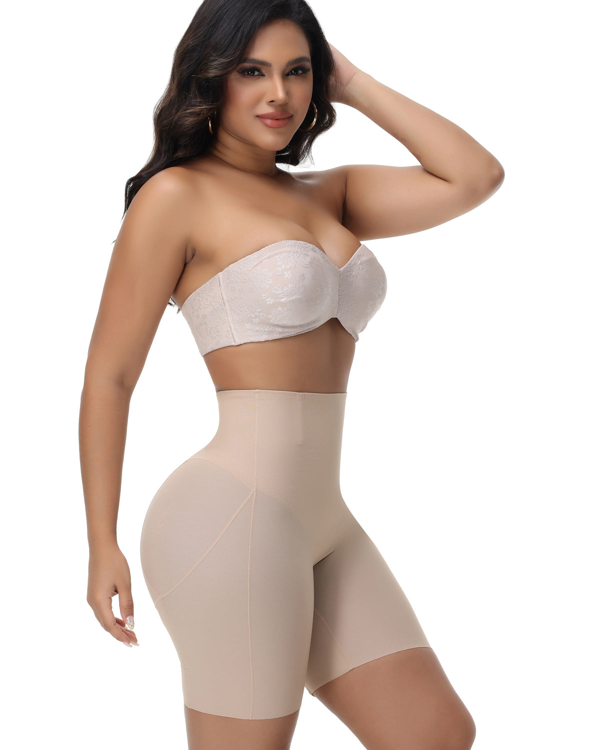 High Waisted Seamless Tummy Control Butt Lifting Shaping Shorts Thigh Slimmer (Pre-Sale)