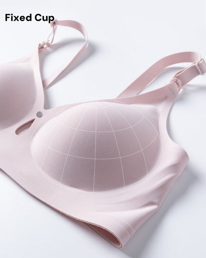 Anti Sagging Thin Seamless Large Size Nursing Bra with Front Closure