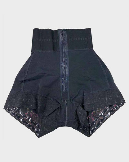 Shapshe® Double Compression High Waisted BBL Shorts With Mid-section Tummy Control Panties