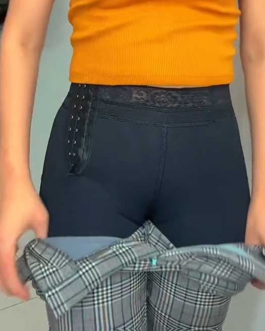 Shapshe® Tummy Control Side Hook and Eye Shaper Shorts