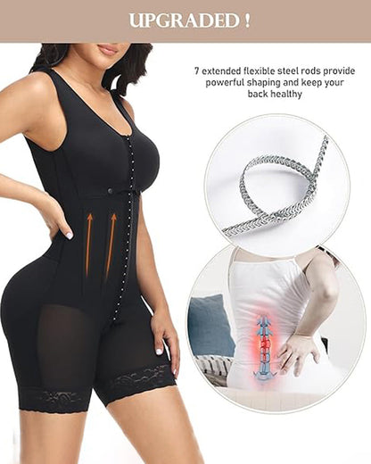 Shapshe® Compression Garment Short Shapewear For Women With Bra
