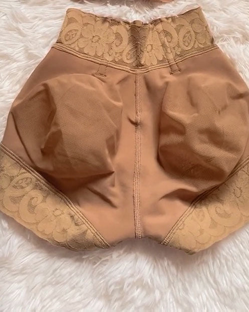Shapshe® Women's Invisible Low Waist Seamless Tummy Control Butt Push Up Shapewear Short