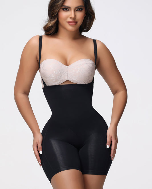 Shapshe® High Waist Seamless Slimming Shapewear Shorts With Removable Strap