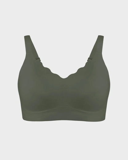 Women's Seamless Breathable Wire Free Comfort Push Up Bra