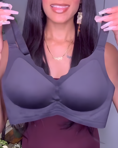 Women's Seamless Breathable Wire Free Comfort Push Up Bra