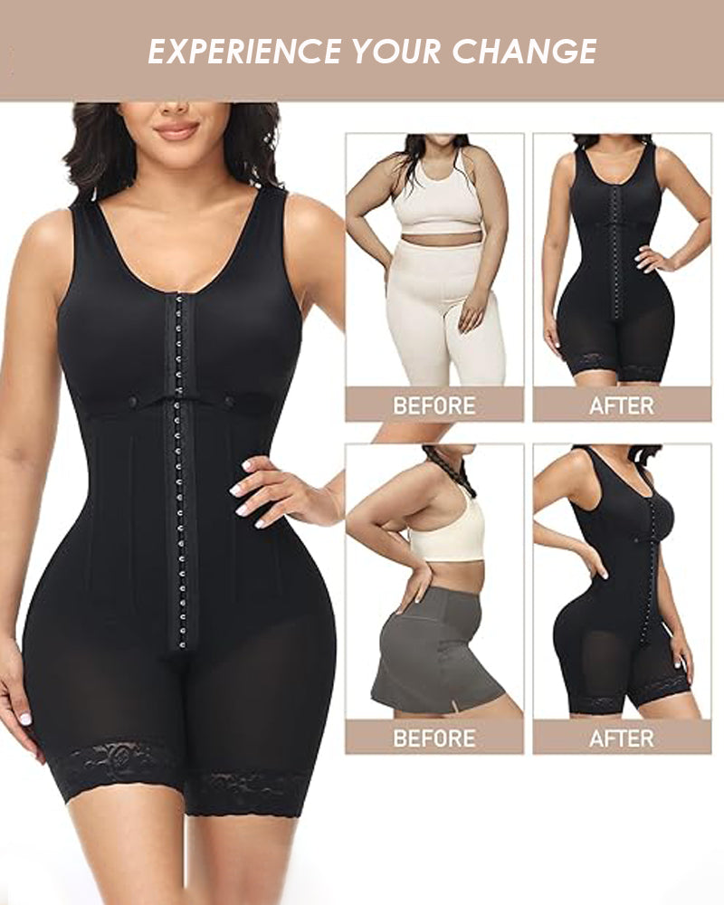 Shapshe® Compression Garment Short Shapewear For Women With Bra
