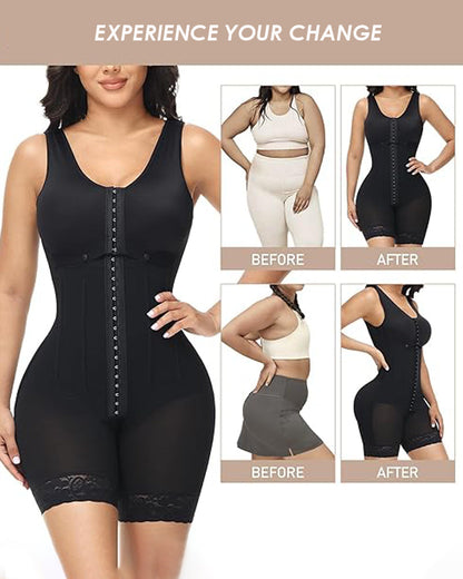 Shapshe® Compression Garment Short Shapewear For Women With Bra