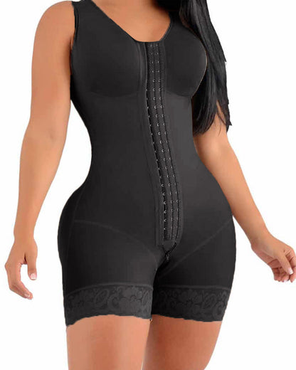 Shapshe® High Compression Short Girdle With Brooches Bust Girdle With Bust For Daily And Post-surgical Use