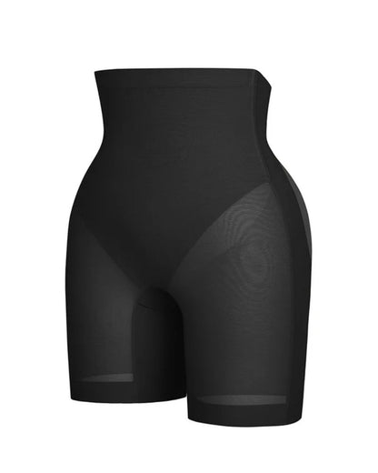 Women's Seamless Mesh High Waist Shapewear Shorts Thigh Slimmer Underwear