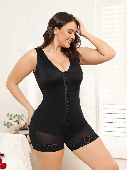 Shapshe® High Compression Short Girdle With Brooches Bust Girdle With Bust For Daily And Post-surgical Use