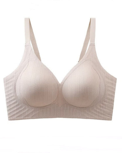 Women's Thin Seamless Teardrop Breathable Push up Bra