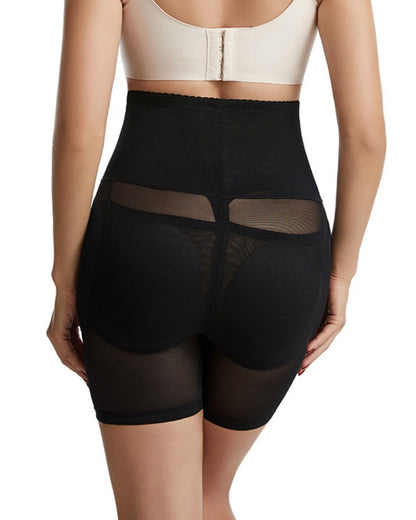 Curvy Hip Enhancer Breathable Mesh Tummy Control Shaping Shorts