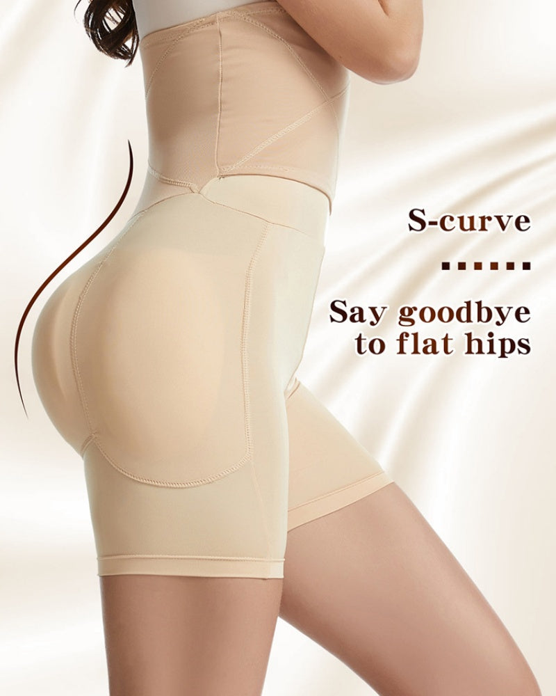 8 Breasted Hooks High Compression Tummy Control Butt Lifting Shaping Shorts