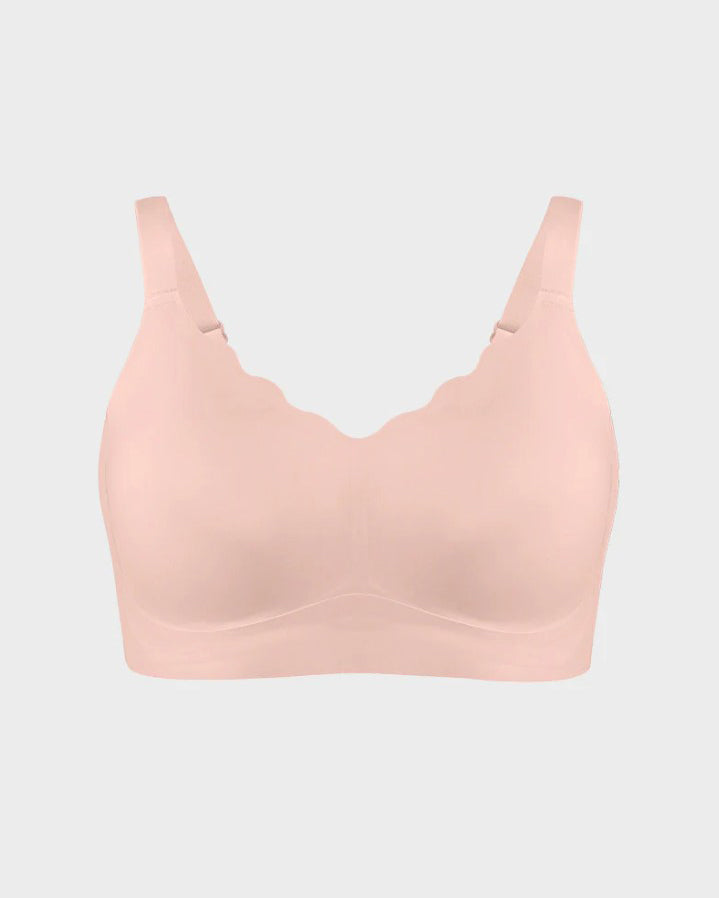 Women's Seamless Breathable Wire Free Comfort Push Up Bra